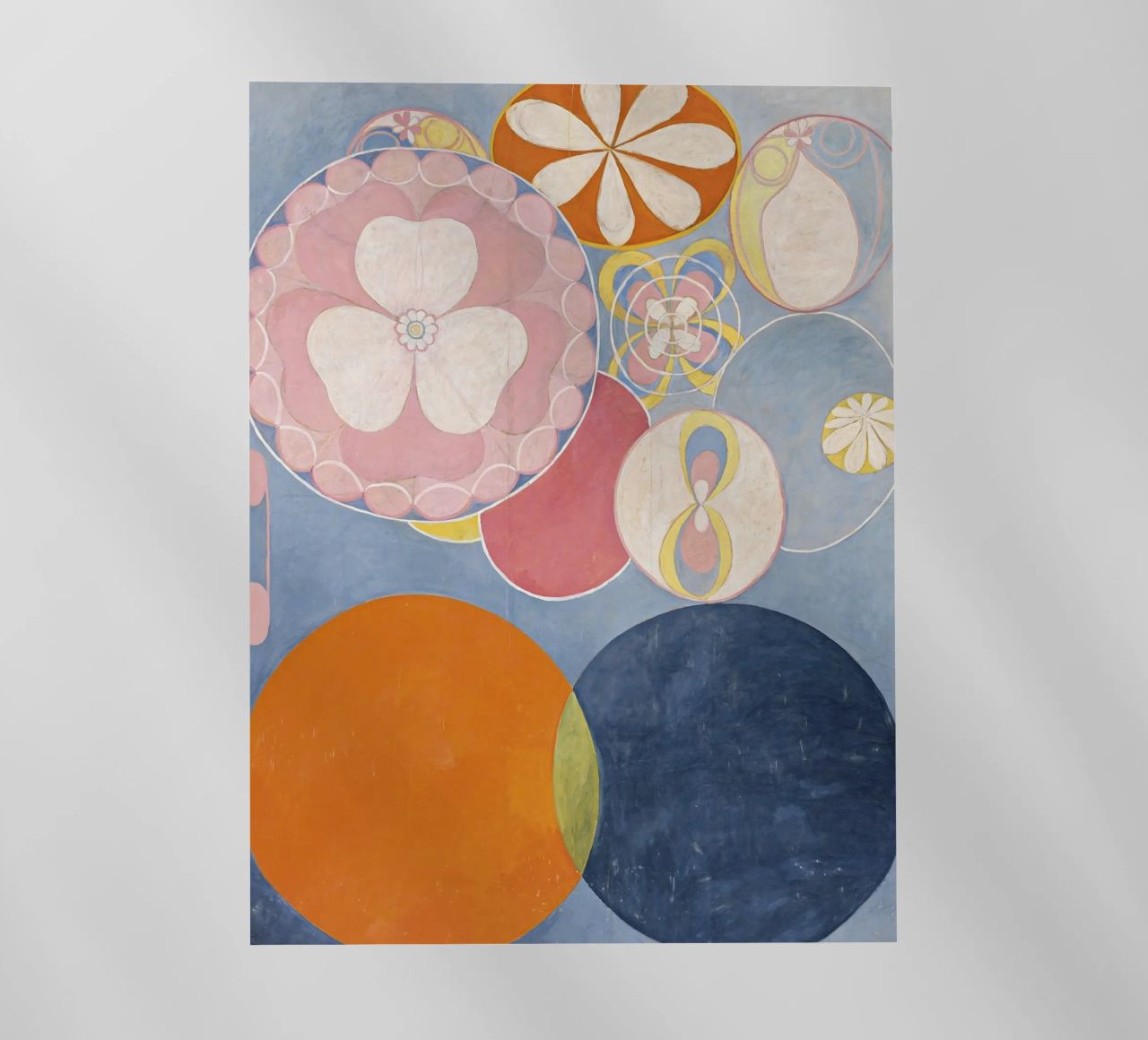 Hilma af Klint - I dieci più grandi, n. 02, Infanzia, Gruppo I pellicola backlit da William Store
