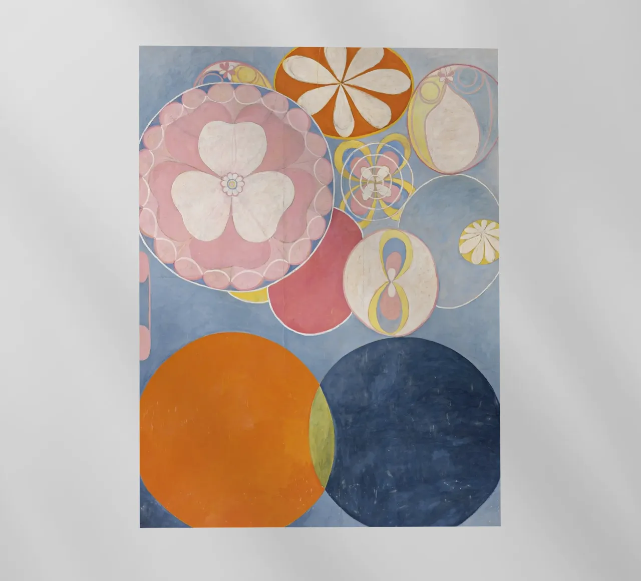 Hilma af Klint - I dieci più grandi, n. 02, Infanzia, Gruppo I pellicola backlit da William Store
