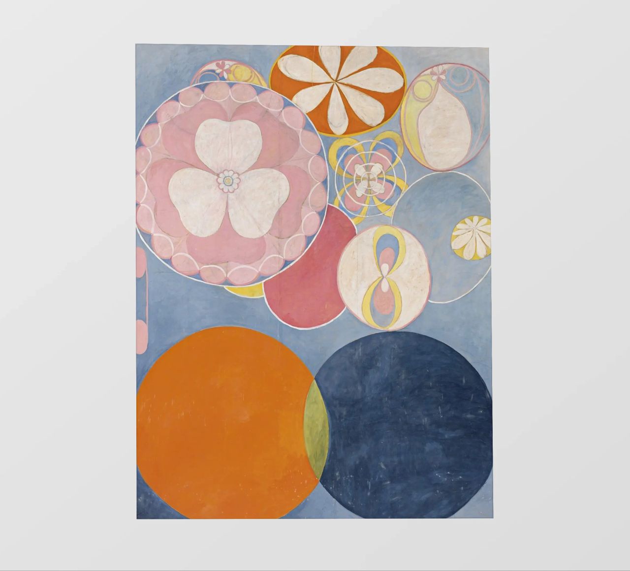 Hilma af Klint - I dieci più grandi, n. 02, Infanzia, Gruppo I pellicola backlit da William Store