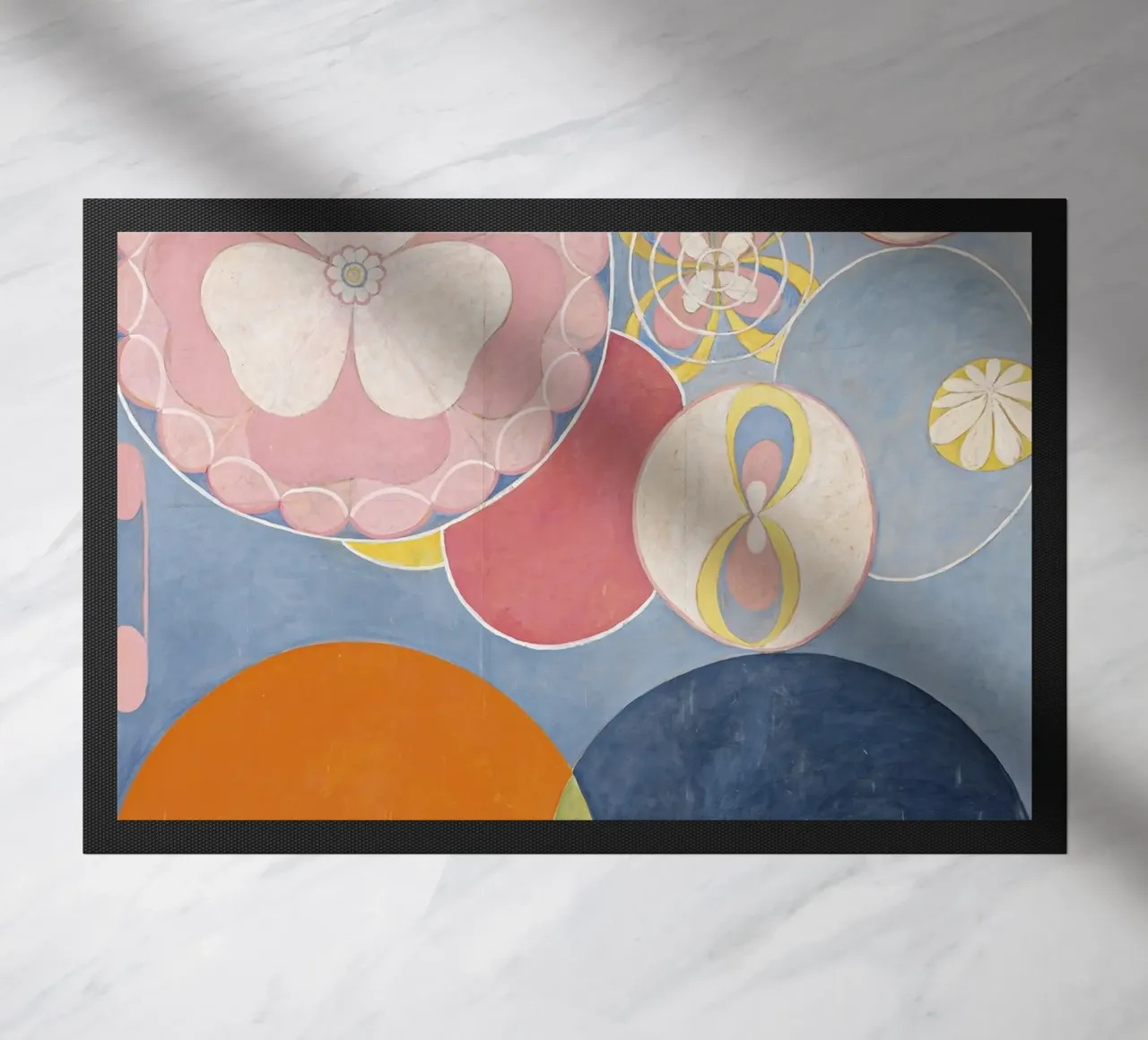 Hilma af Klint - Les dix plus grands, n° 02, Enfance, Groupe I paillasson de William Store