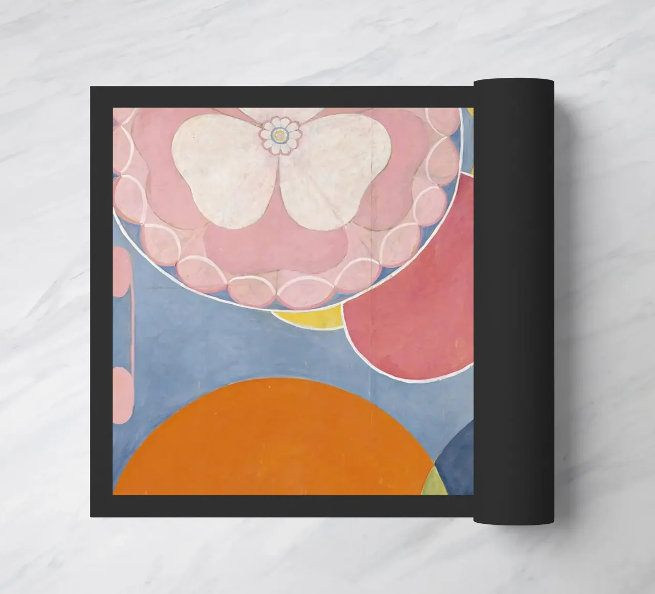 Hilma af Klint - Les dix plus grands, n° 02, Enfance, Groupe I paillasson de William Store