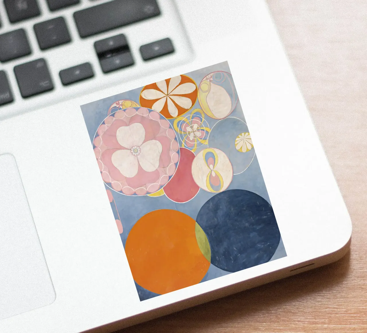 Hilma af Klint - Les dix plus grands, n° 02, Enfance, Groupe I autocollant de William Store