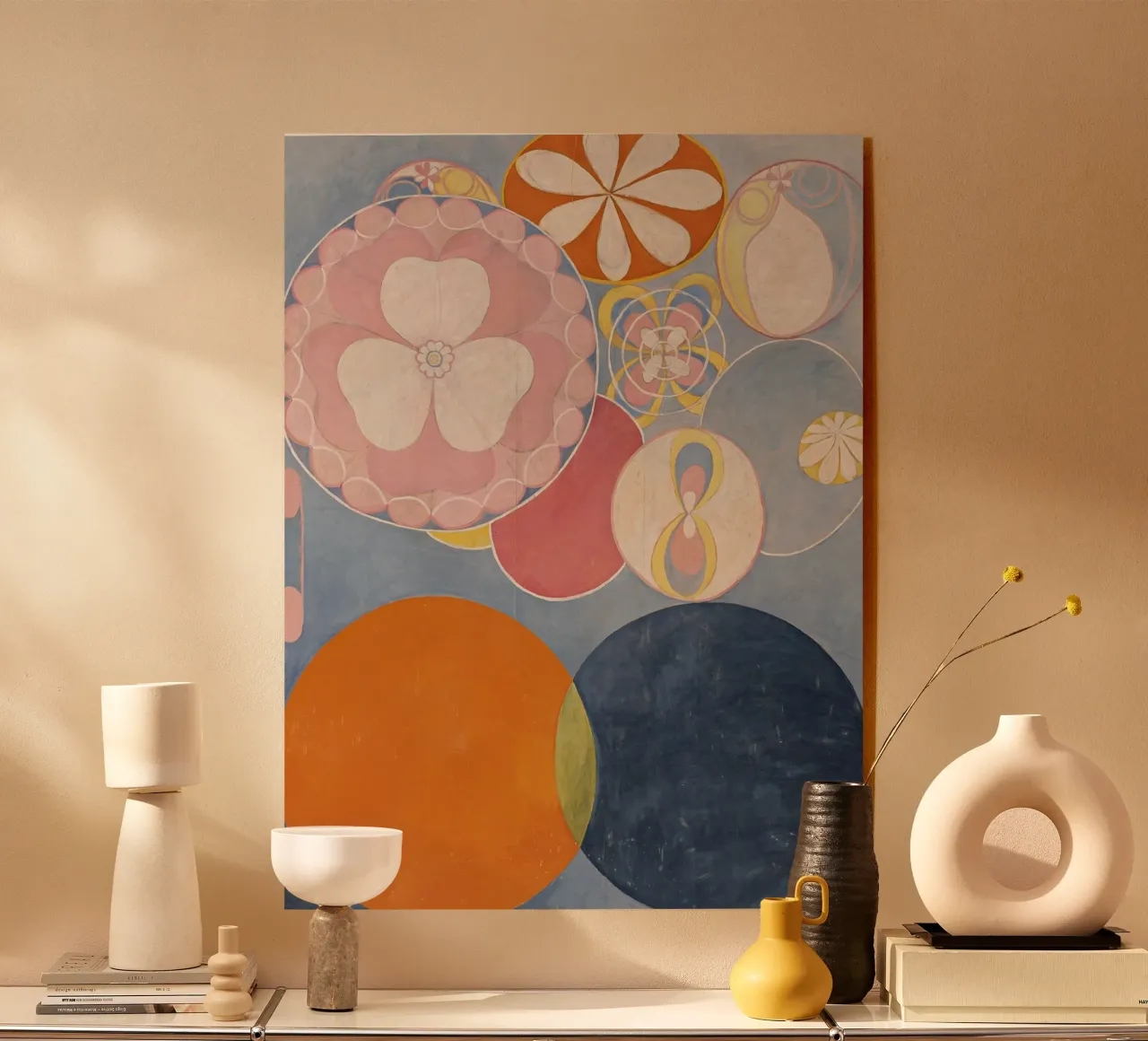 Hilma af Klint - Les dix plus grands, n° 02, Enfance, Groupe I plexiglas de William Store