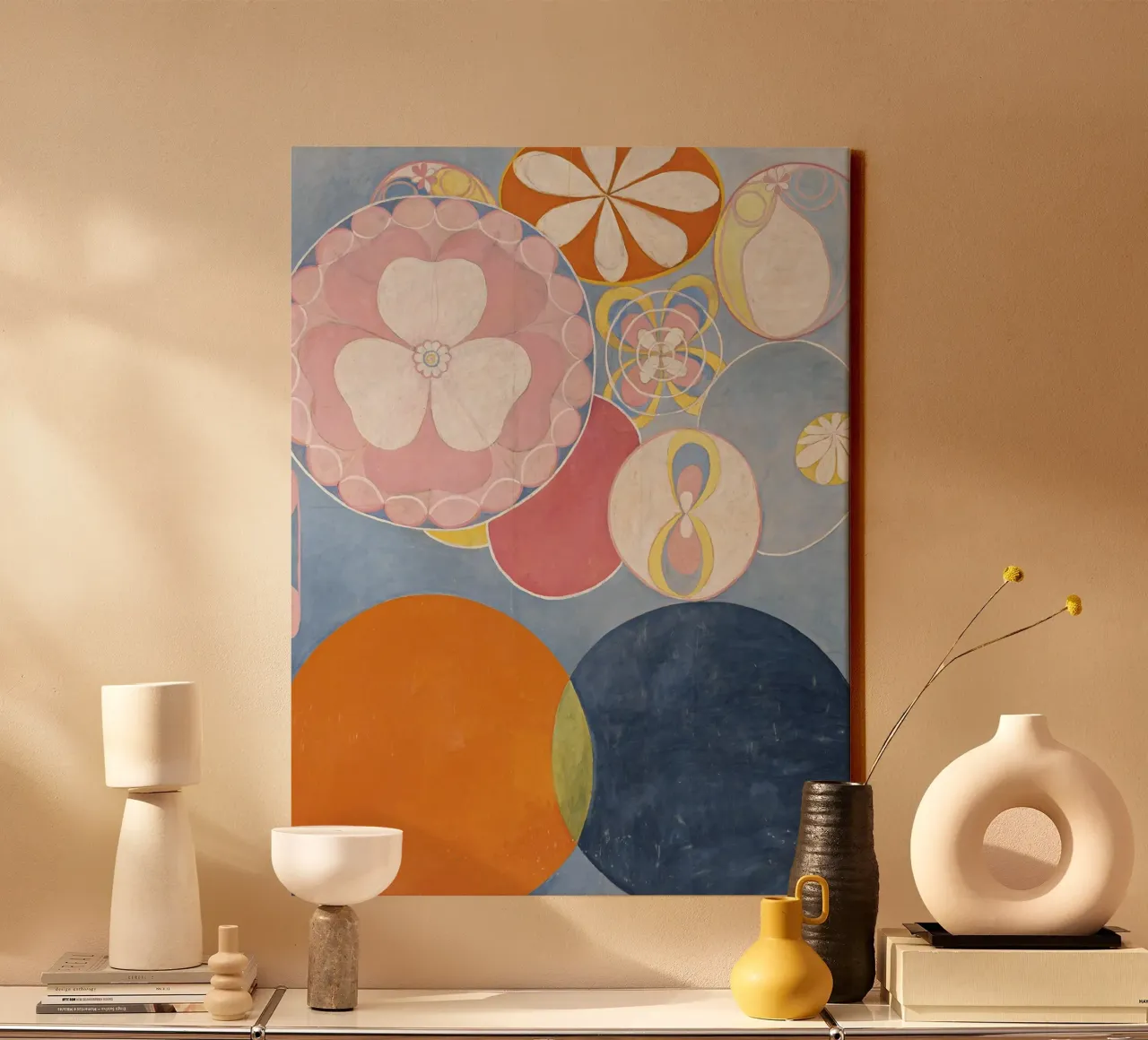 Hilma af Klint - Die zehn Größten, Nr. 02, Kindheit, Gruppe I Leinwand von William Store