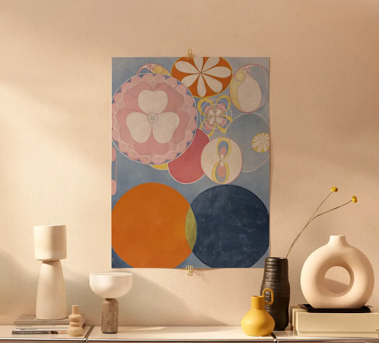 Hilma af Klint - I dieci più grandi, n. 02, Infanzia, Gruppo I carta hahnemühle da William Store