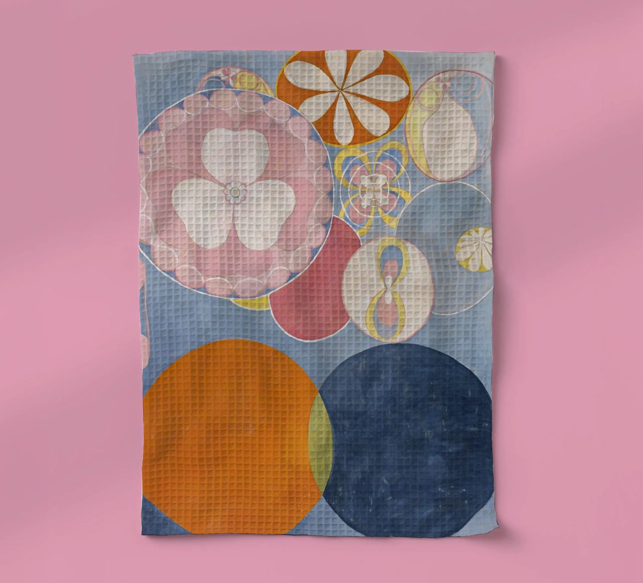 Hilma af Klint - The Ten Largest, No. 02, Childhood, Group I tea towel by William Store