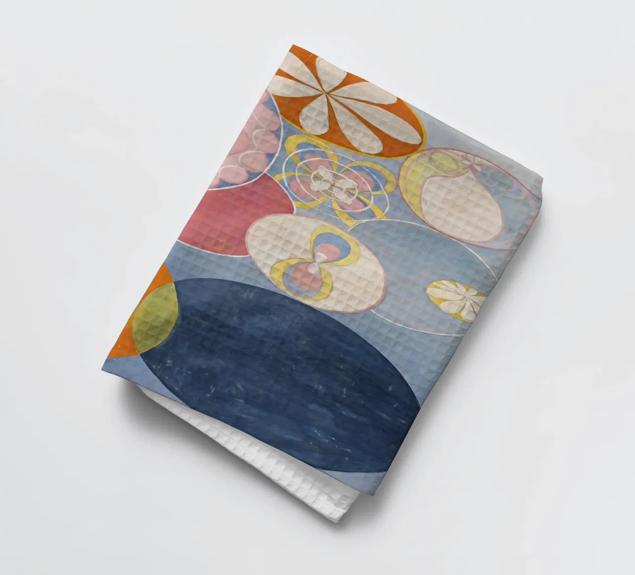 Hilma af Klint - Les dix plus grands, n° 02, Enfance, Groupe I torchon de William Store