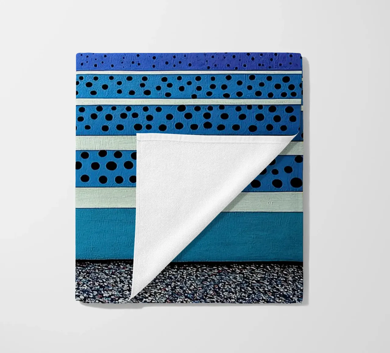 Surrealism Architecture Design Geometry beach towel by Nikis Art Studio