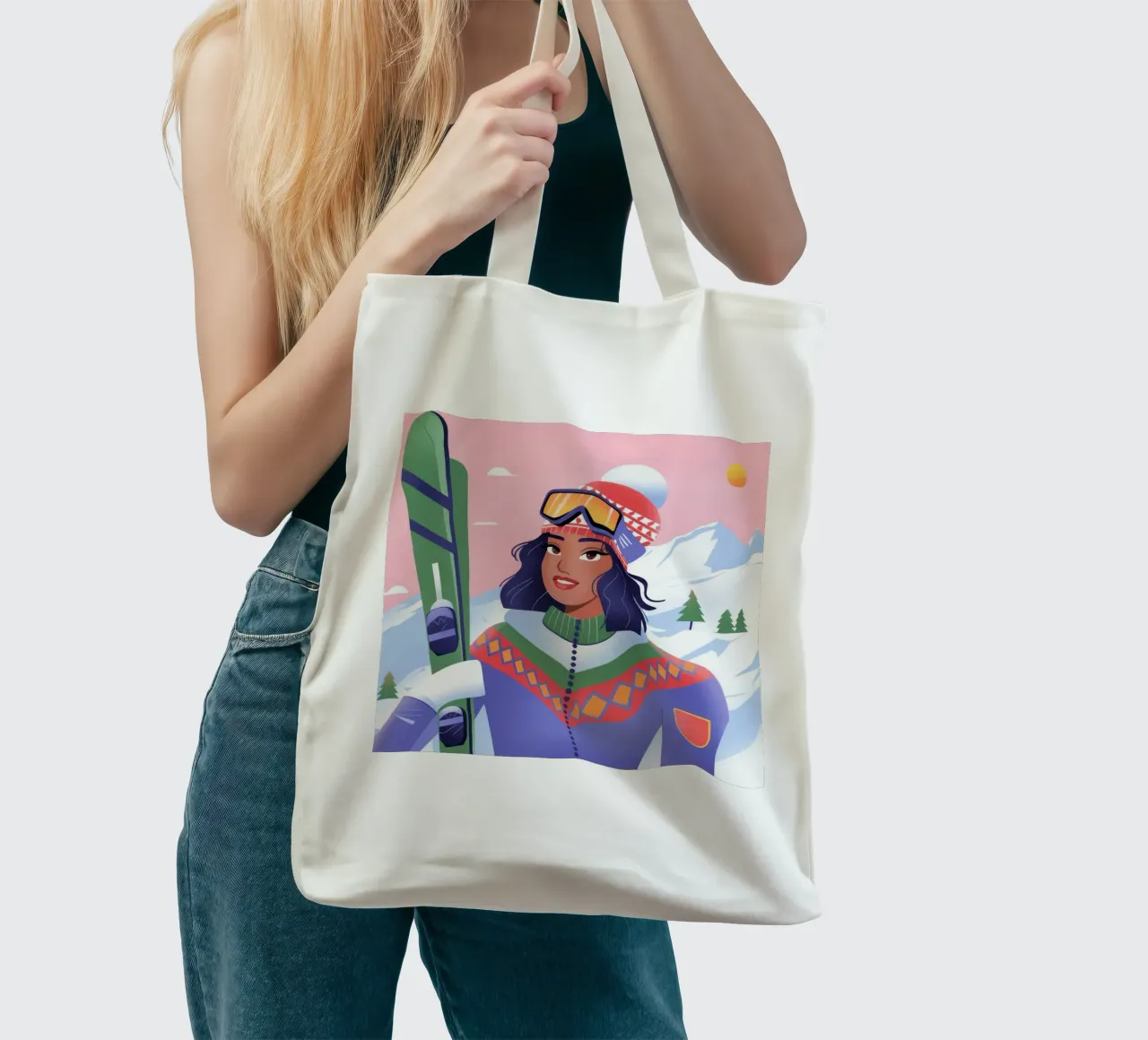 Snowboarder borsa in juta da Emery Kate