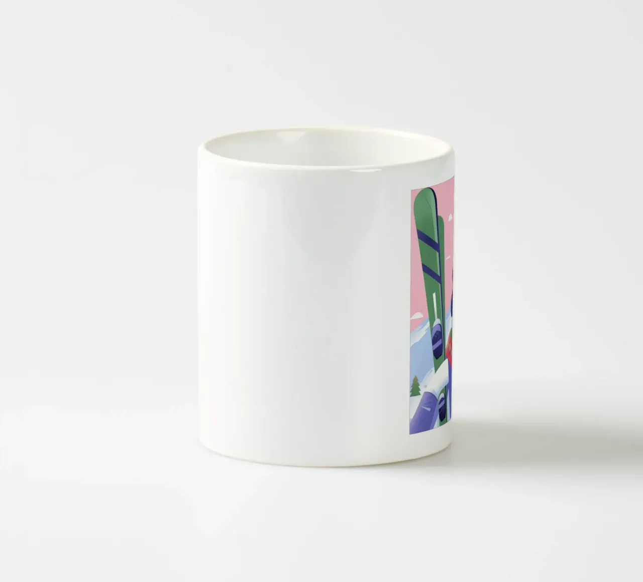 Snowboarder tazza in ceramica da Emery Kate