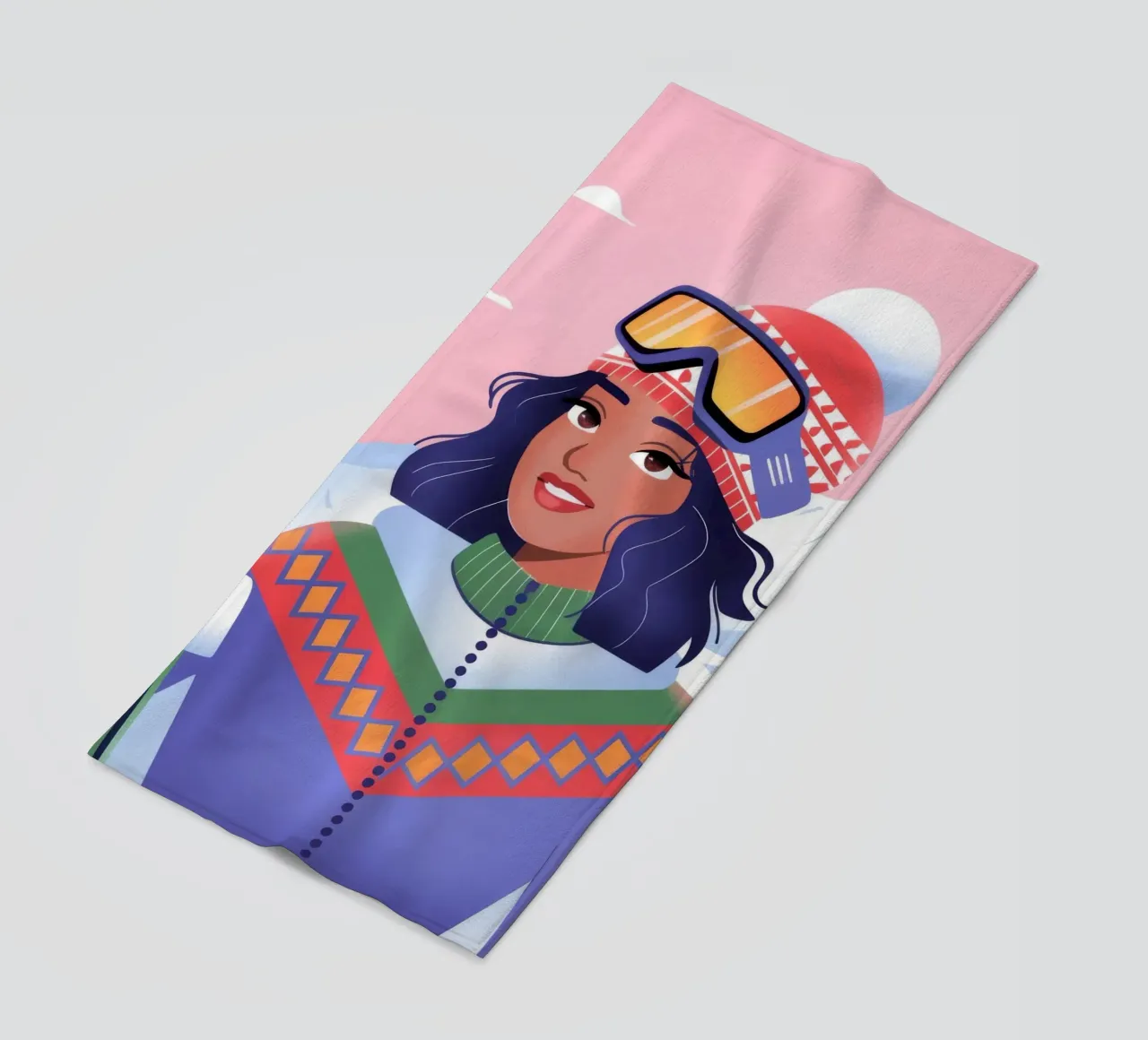 Snowboarder telo mare da Emery Kate