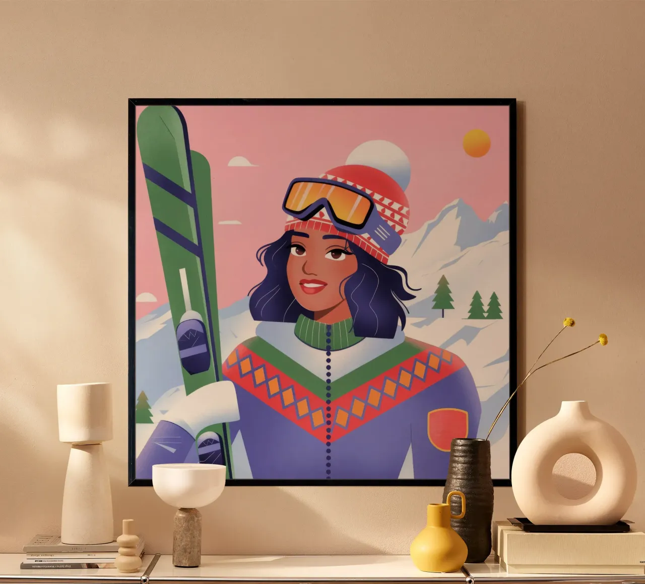 Snowboarder carta hahnemühle da Emery Kate
