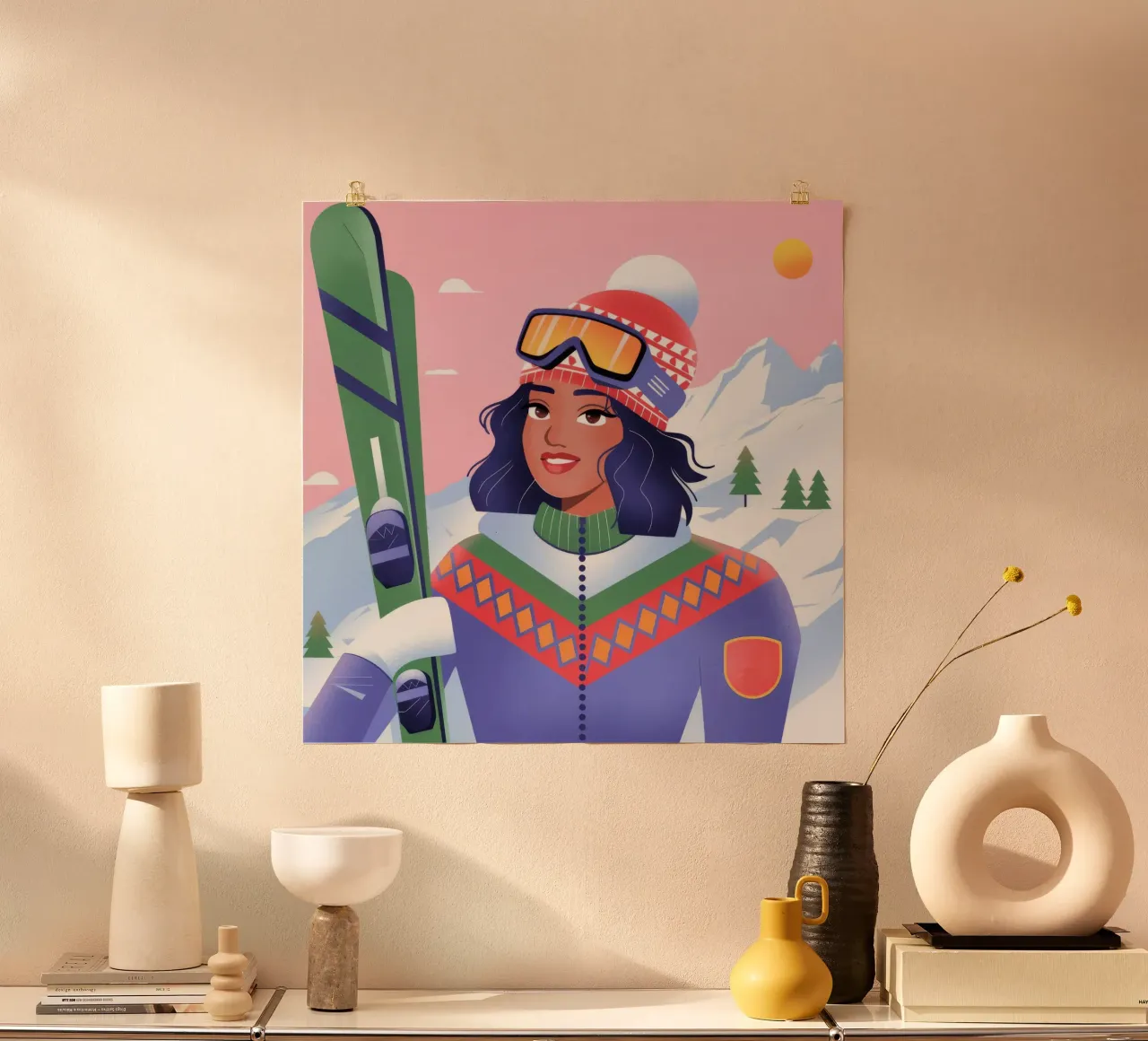 Snowboarder carta hahnemühle da Emery Kate