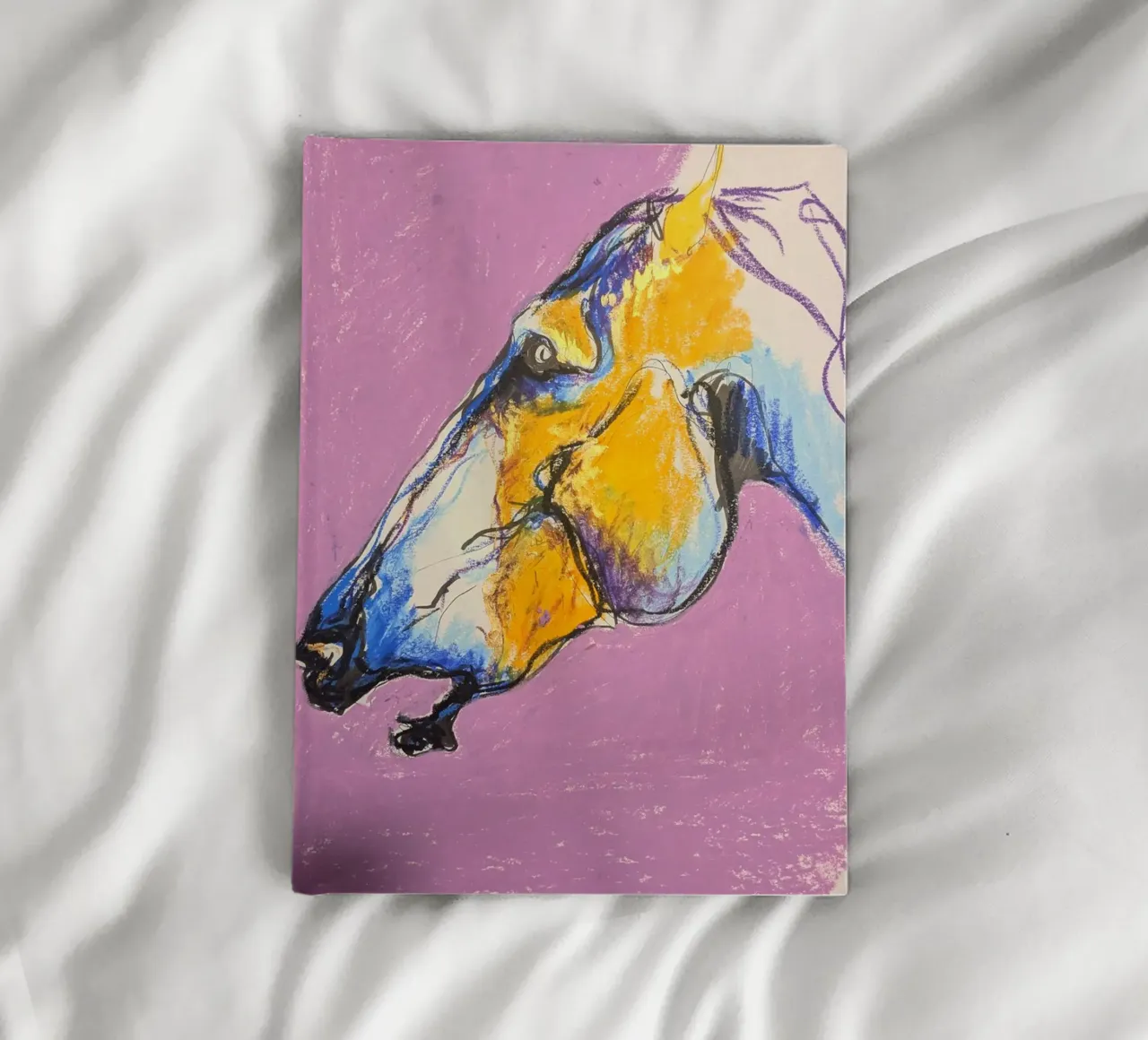 Cheval jaune notebook by Bénédicte Berthod