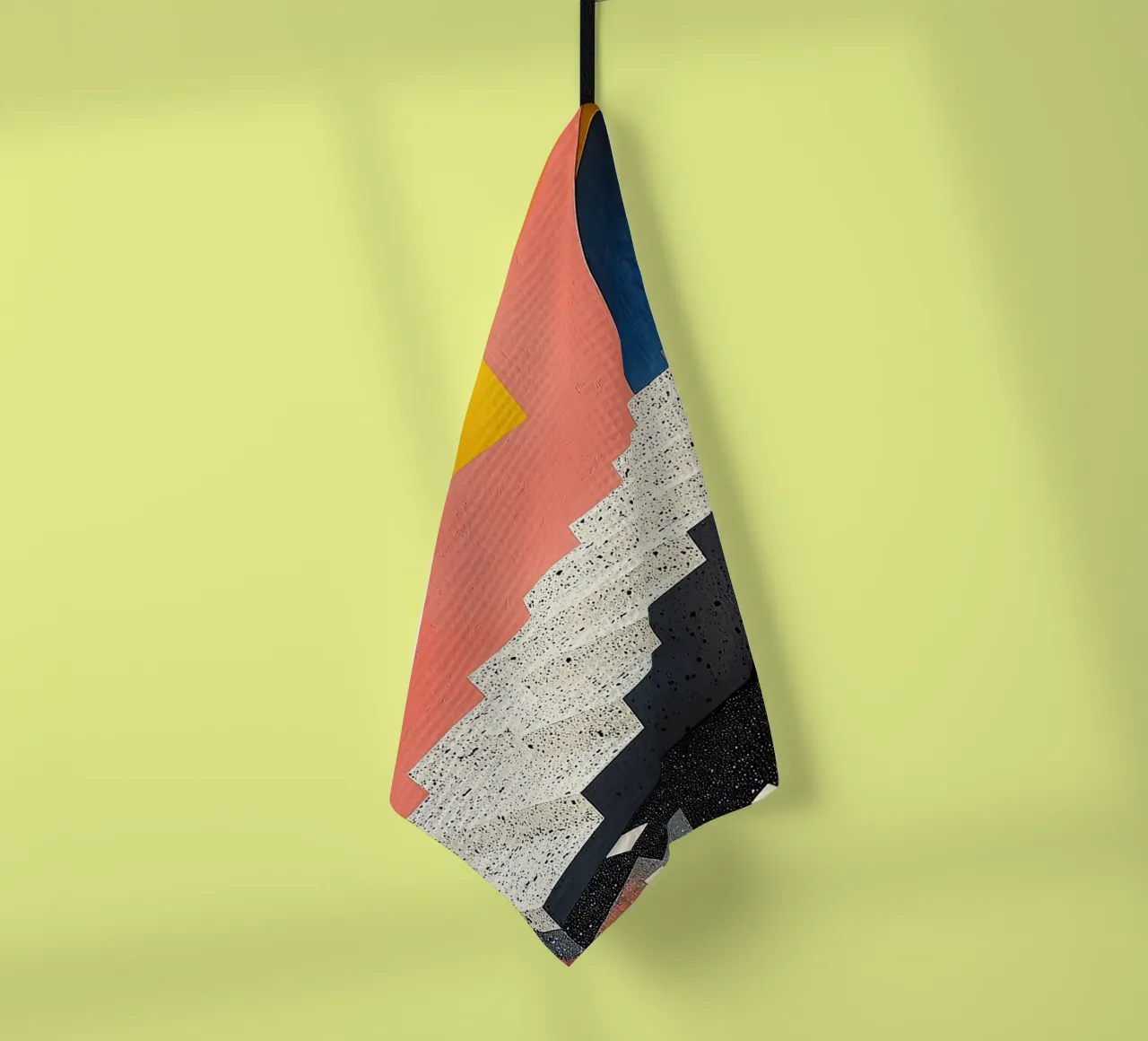 Surréalisme Architecture Design Géométrie torchon de Nikis Art Studio