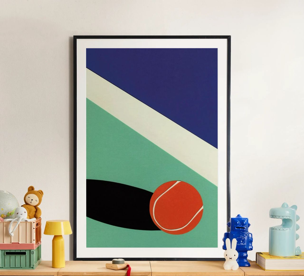 Arizona Tennis Club II poster by Rosi Feist