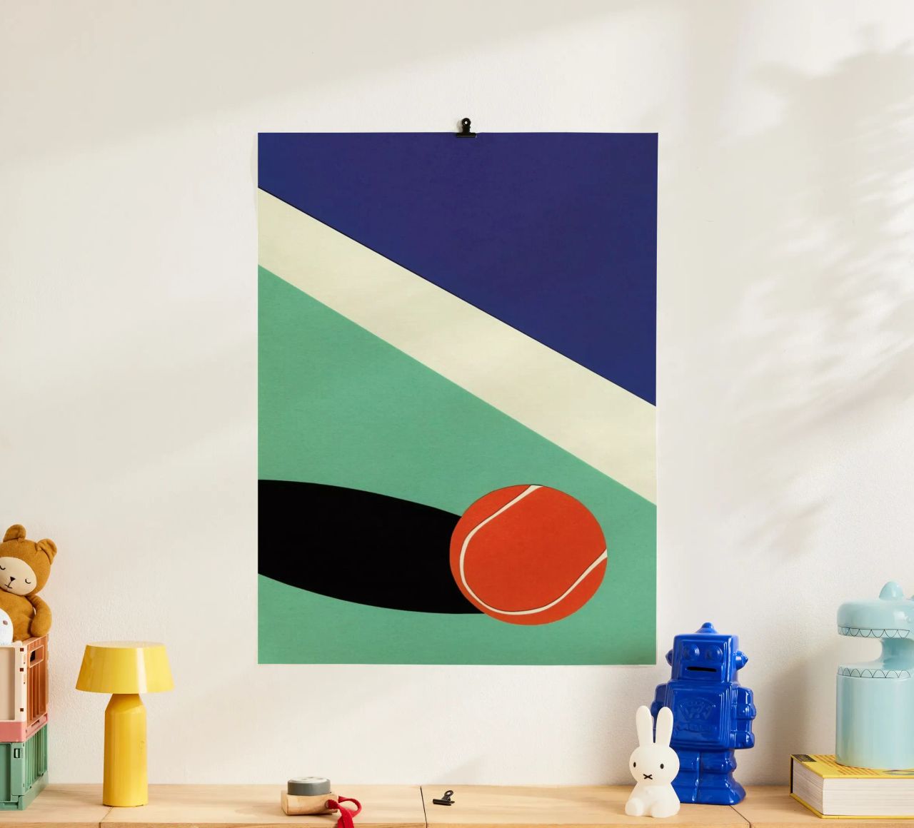 Arizona Tennis Club II poster by Rosi Feist
