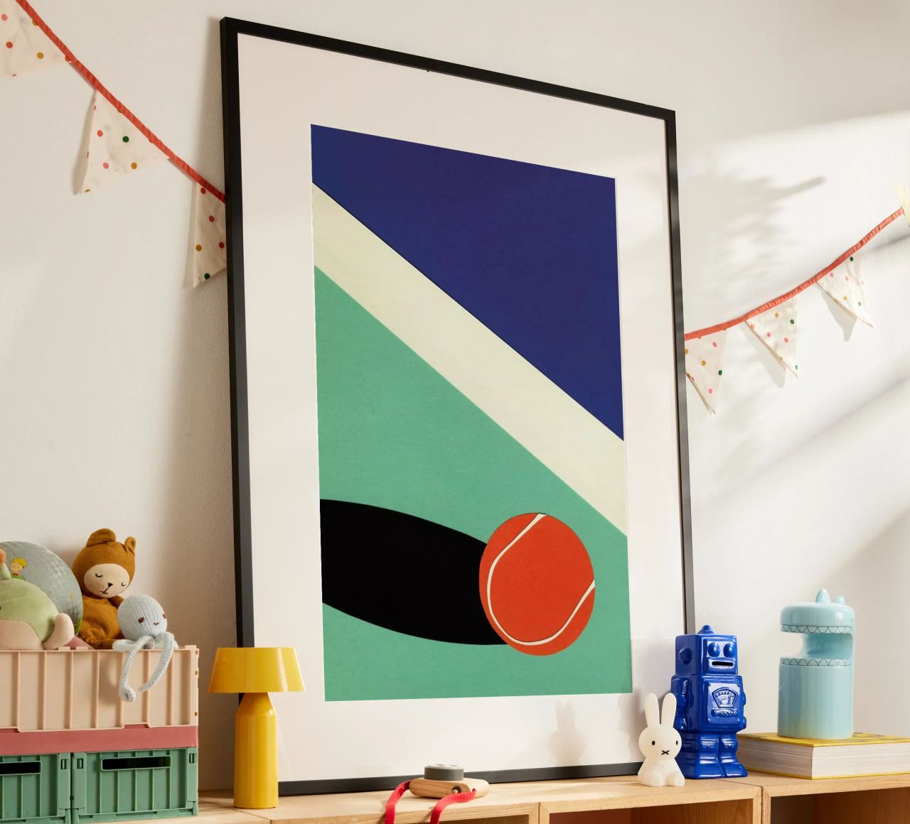 Arizona Tennis Club II poster by Rosi Feist