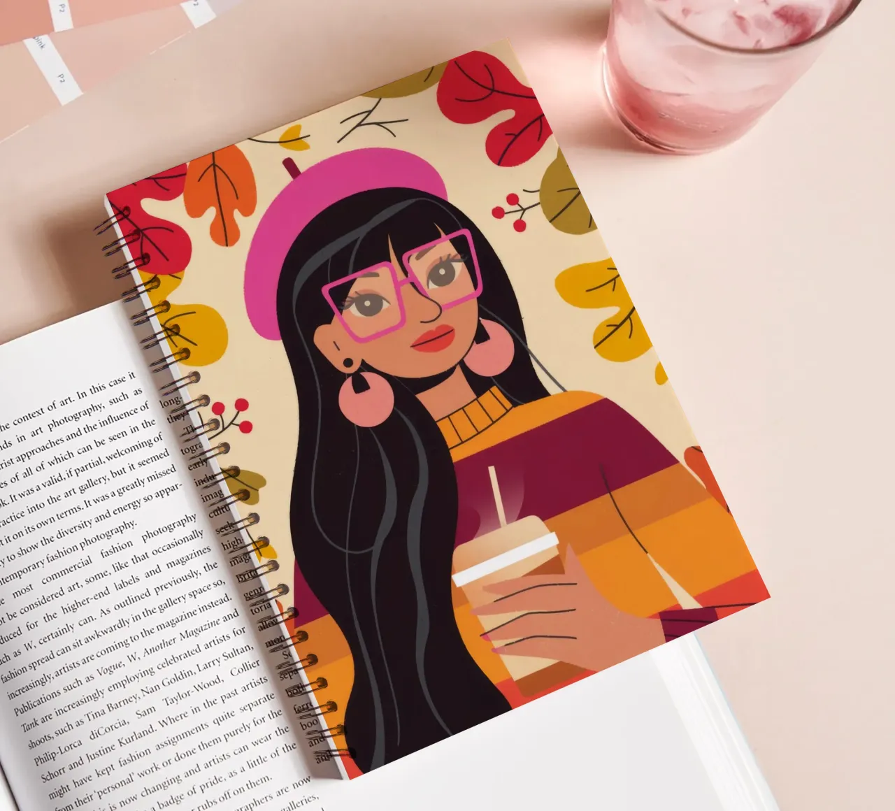 Momento caffè d'autunno diario ad anelli da Emery Kate