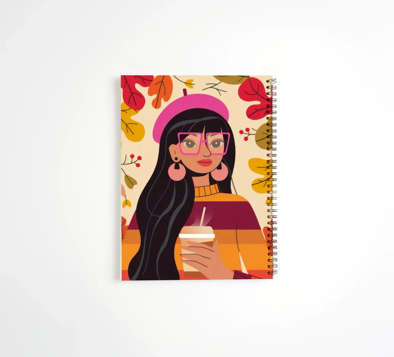 Momento caffè d'autunno diario ad anelli da Emery Kate