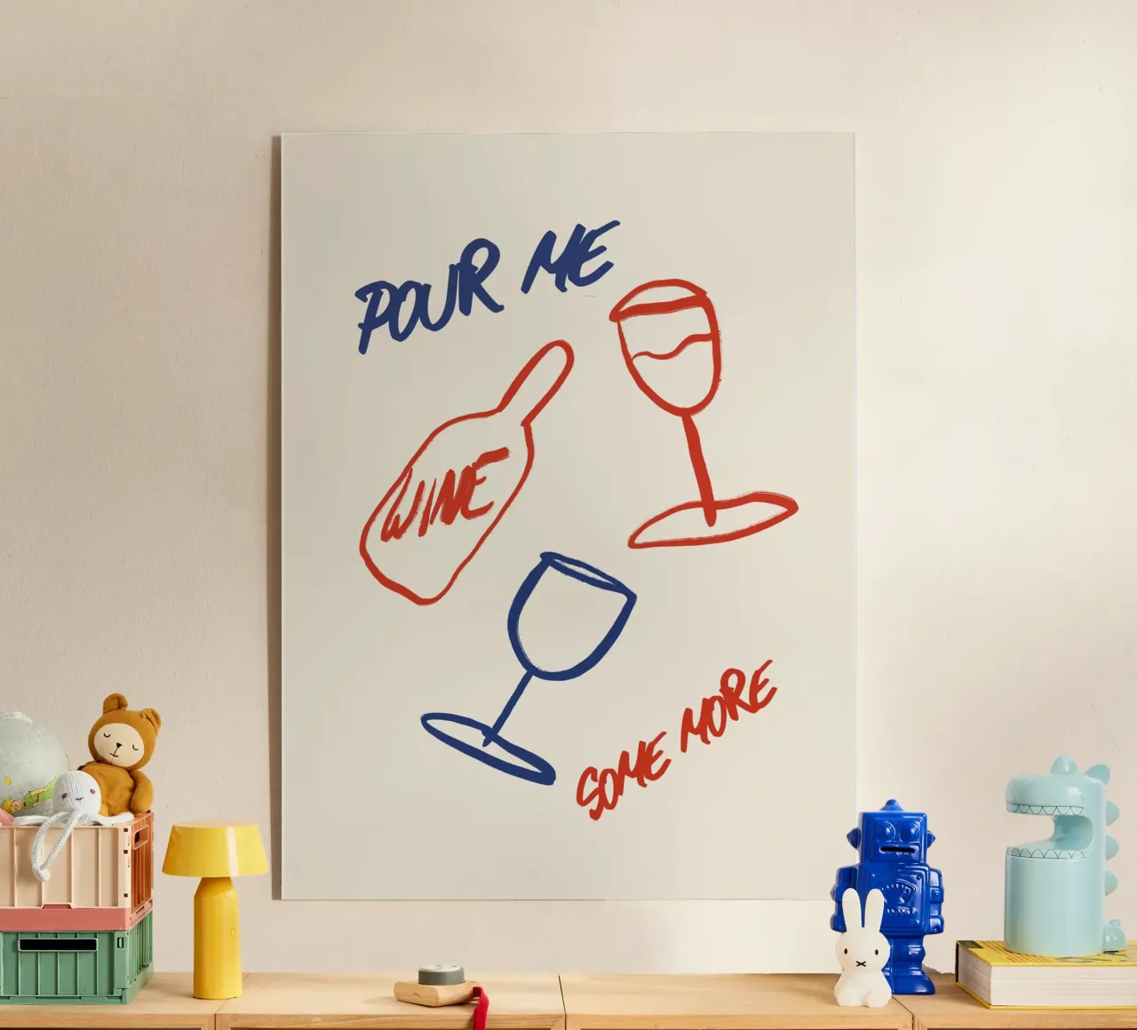 More Wine plexiglass da treechild