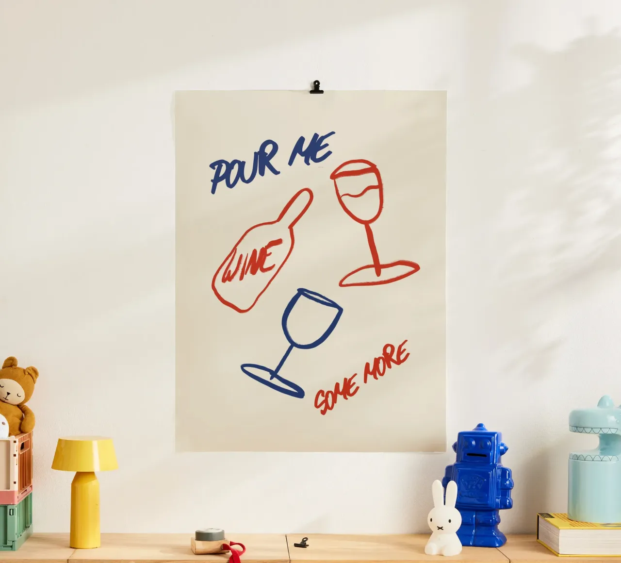 More Wine carta hahnemühle da treechild