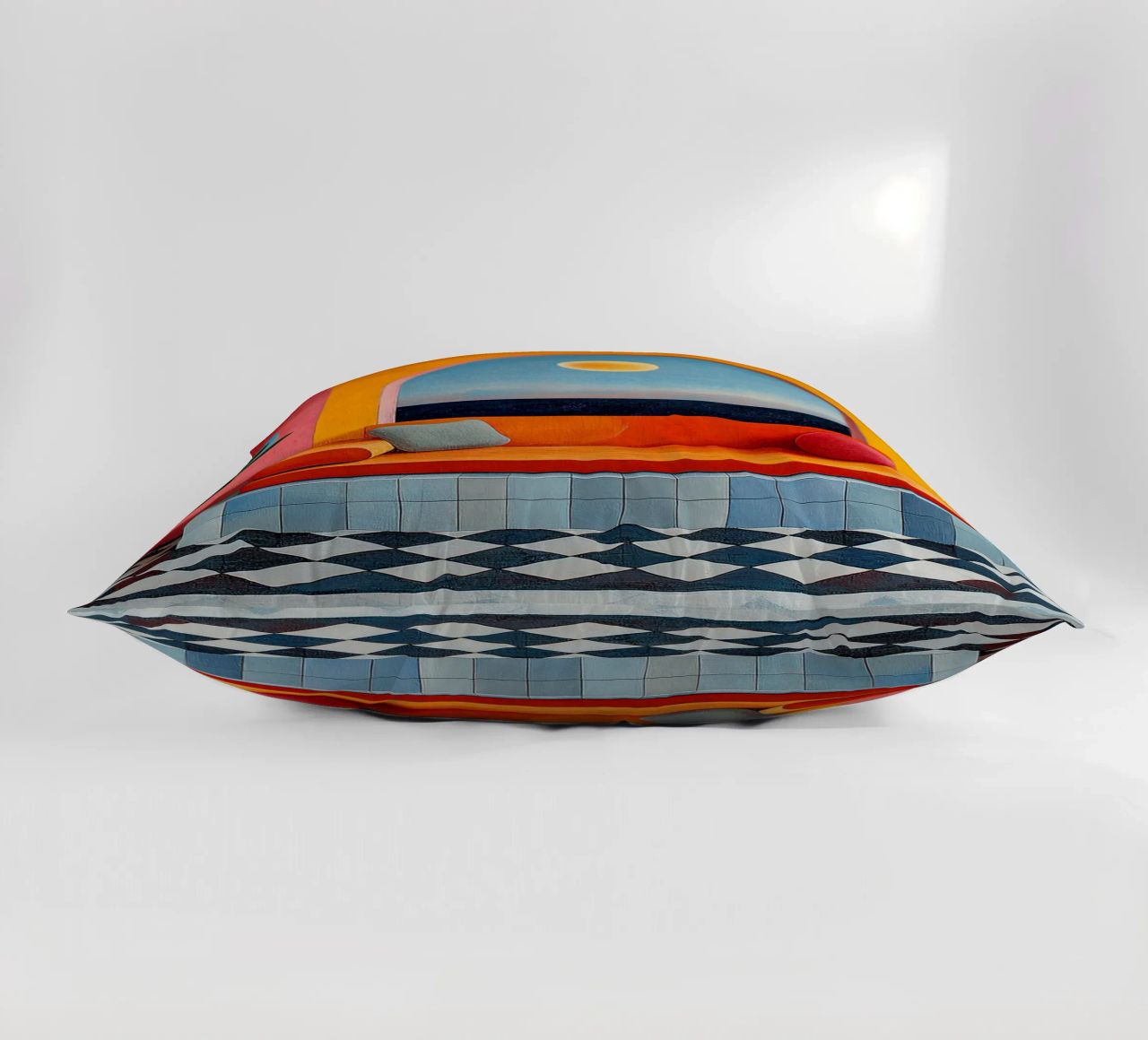 Surrealismo Architettura Design Geometria cuscino da Nikis Art Studio