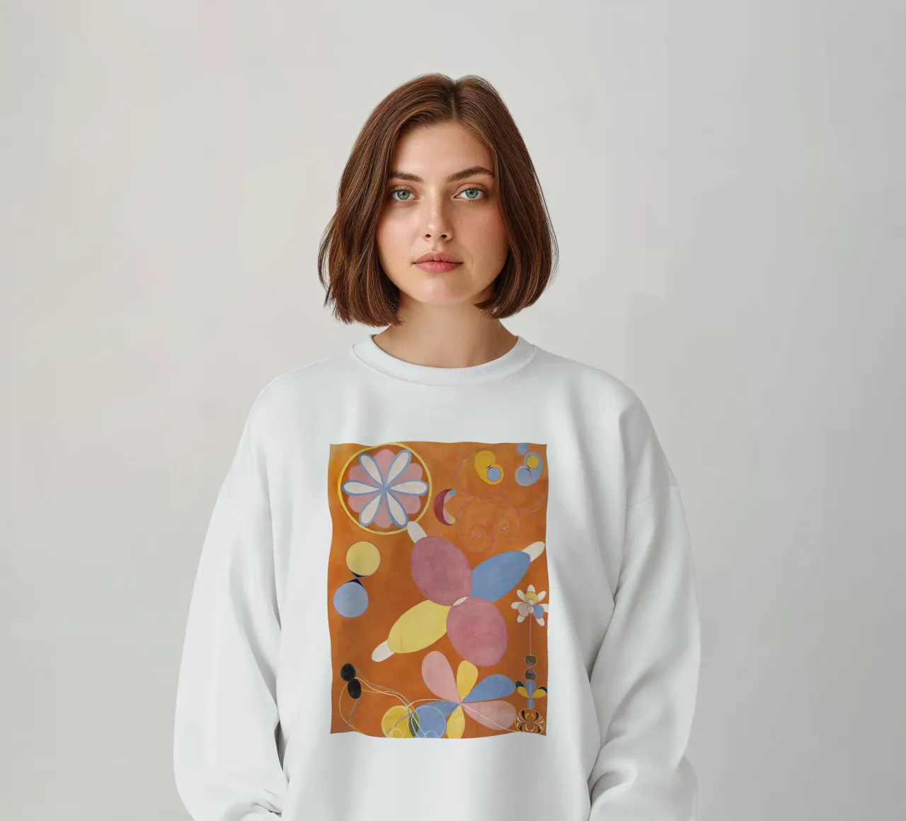 Hilma af Klint - Die zehn Größten, Nr. 04, Jugend, Gruppe IV Sweatshirt von William Store