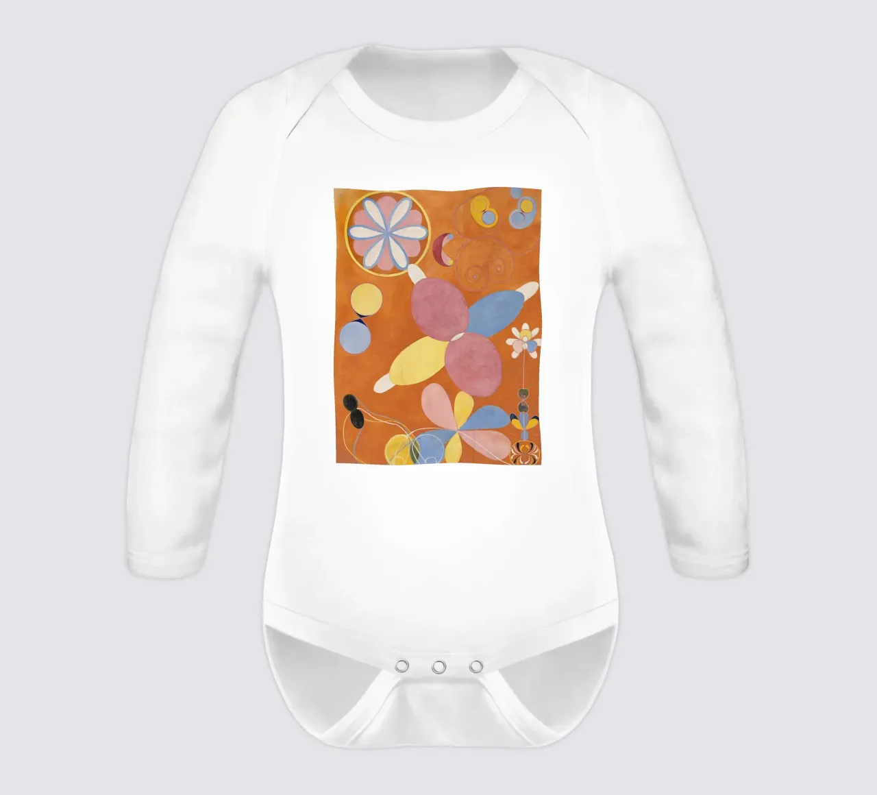 Hilma af Klint - Les dix plus grands, n° 04, Jeunesse, Groupe IV body manches longues de William Store