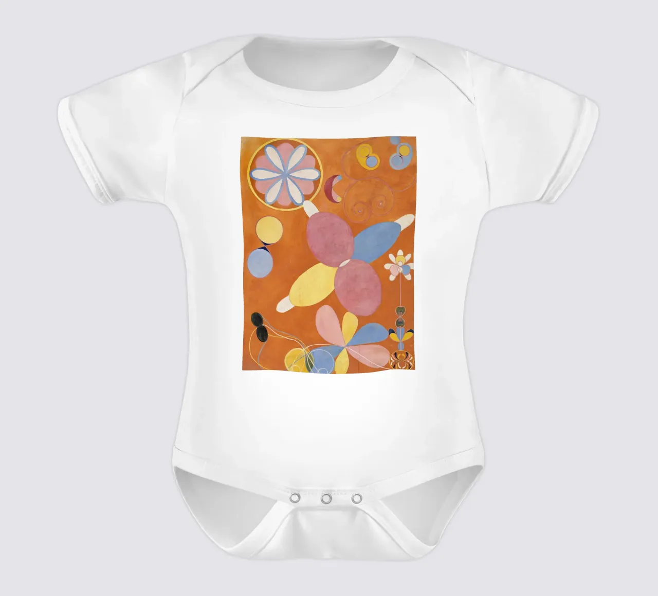 Hilma af Klint - Les dix plus grands, n° 04, Jeunesse, Groupe IV body bébé de William Store
