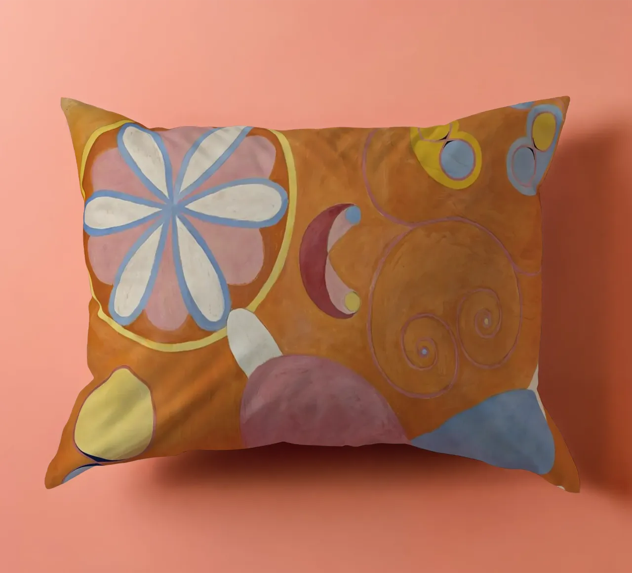 Hilma af Klint - I dieci più grandi, n. 04, Giovani, Gruppo IV cuscino da William Store