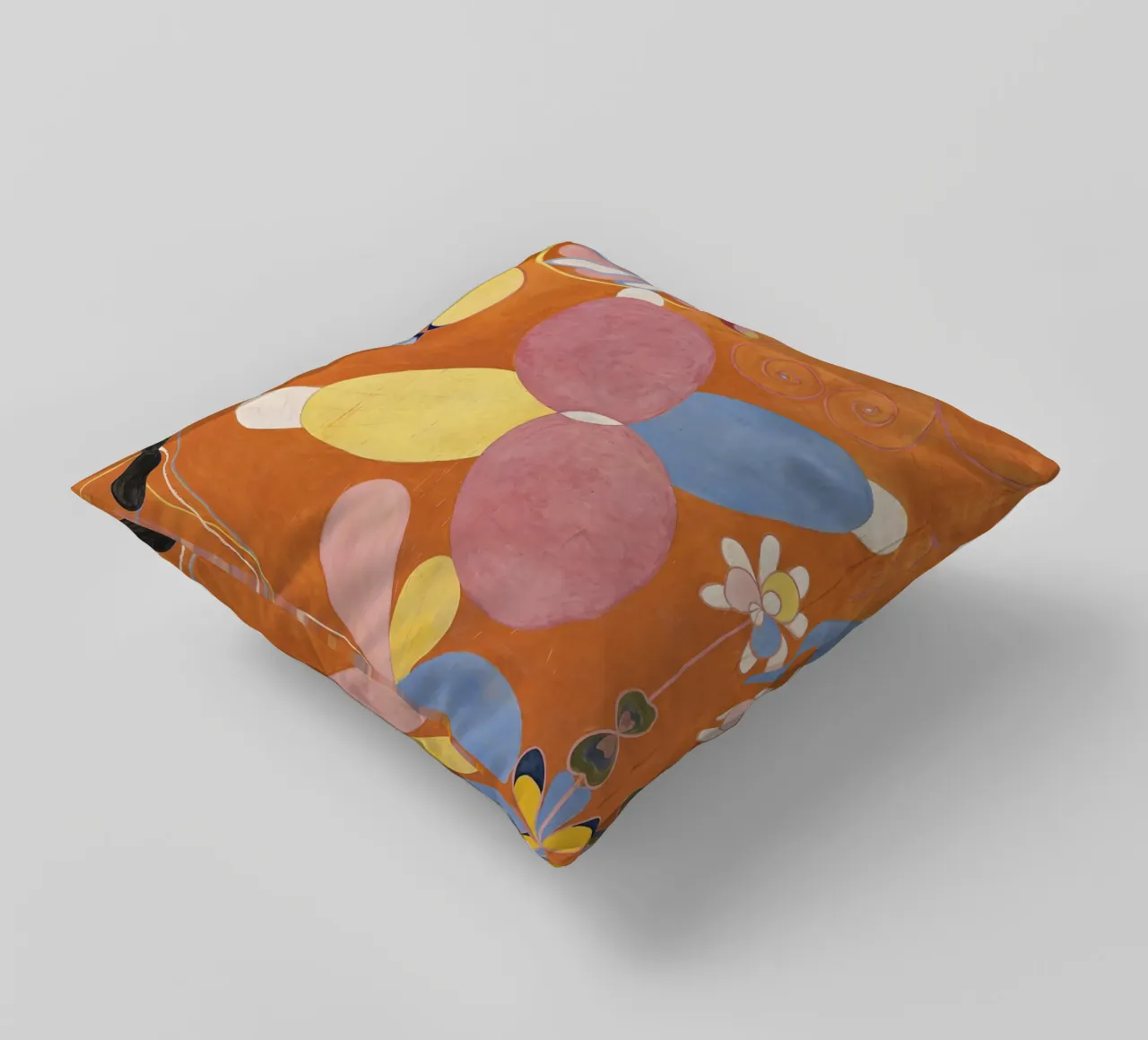 Hilma af Klint - I dieci più grandi, n. 04, Giovani, Gruppo IV cuscino da William Store