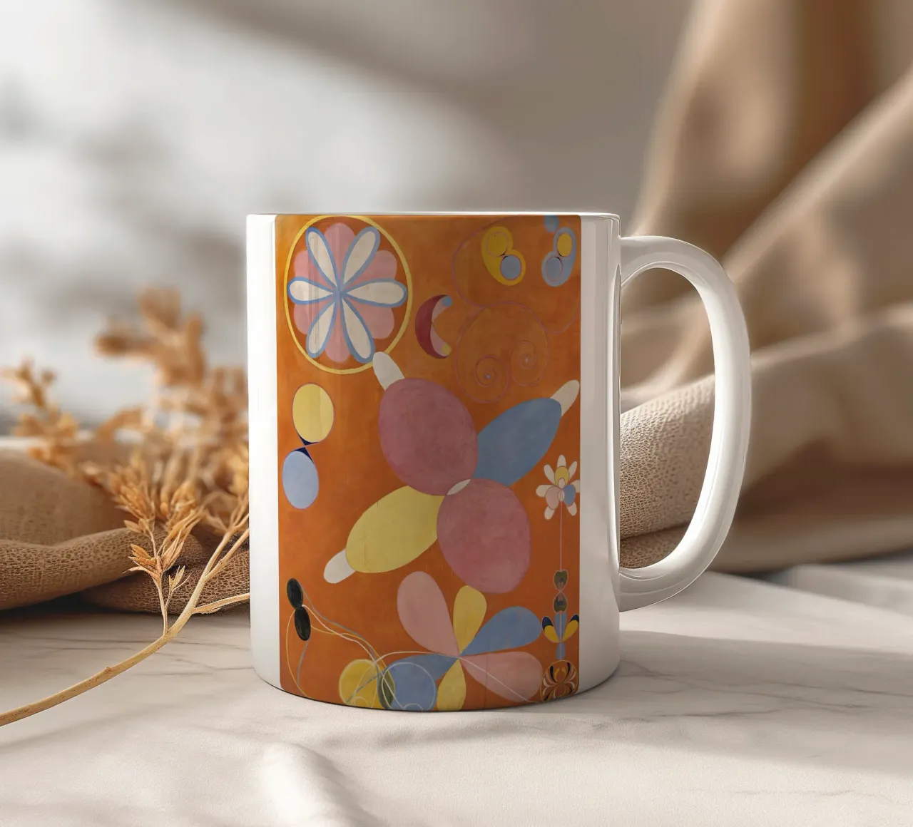 Hilma af Klint - I dieci più grandi, n. 04, Giovani, Gruppo IV tazza in ceramica da William Store