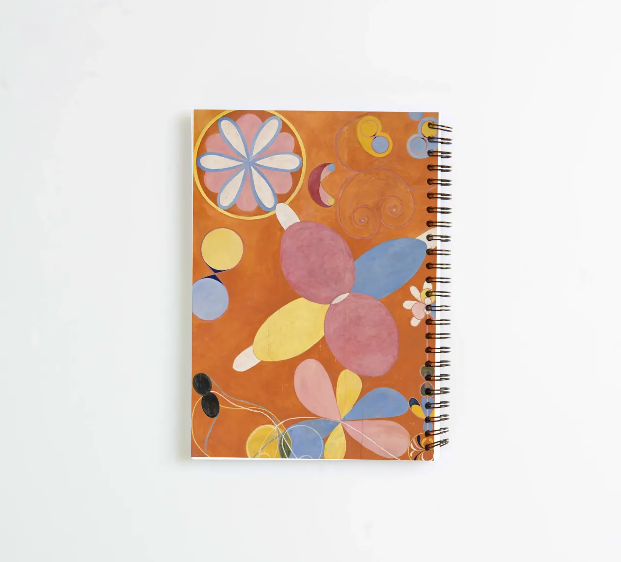 Hilma af Klint - Les dix plus grands, n° 04, Jeunesse, Groupe IV carnet à spirale de William Store