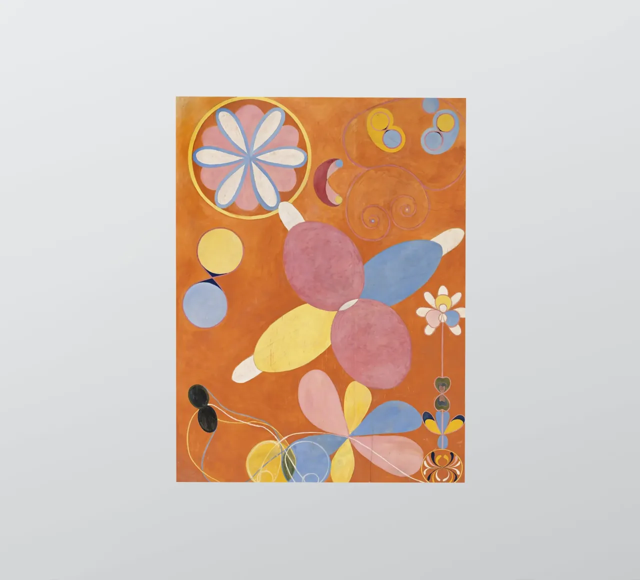 Hilma af Klint - I dieci più grandi, n. 04, Giovani, Gruppo IV adesivo da William Store