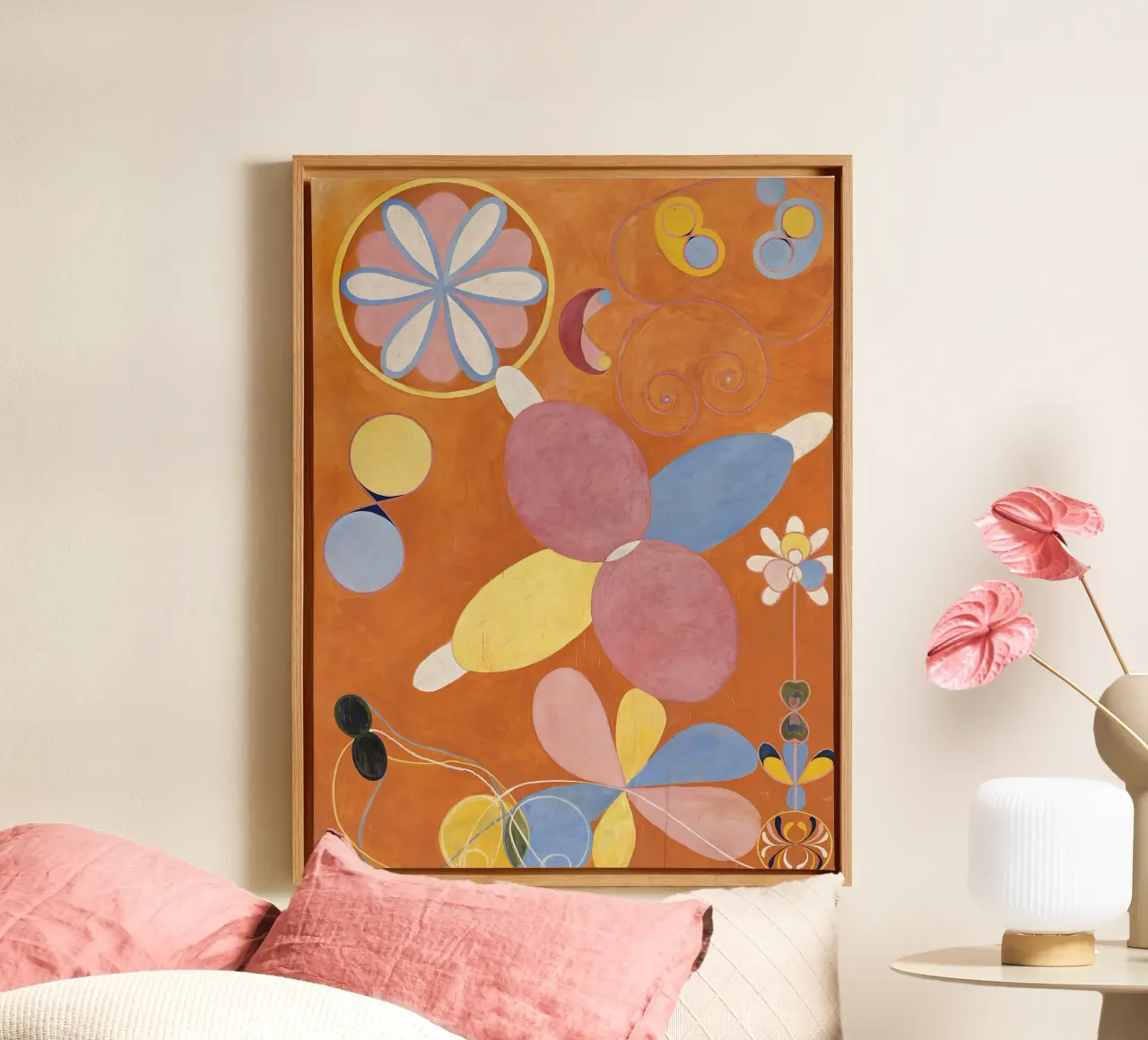 Hilma af Klint - Les dix plus grands, n° 04, Jeunesse, Groupe IV toile de William Store