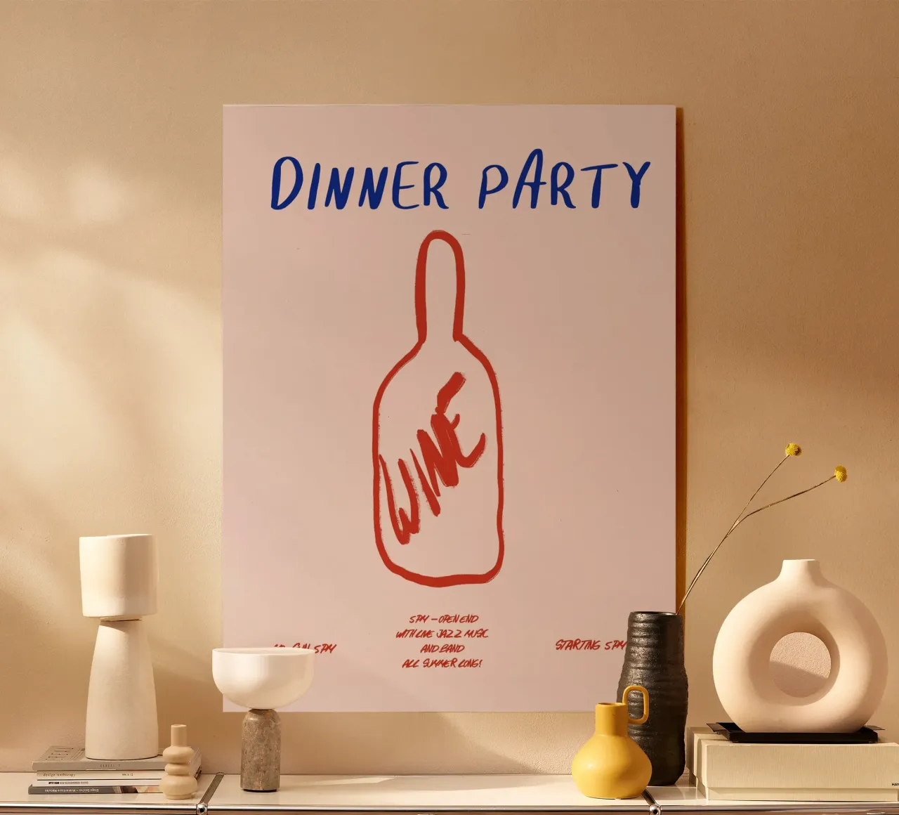 Dinner Party plexiglass da treechild