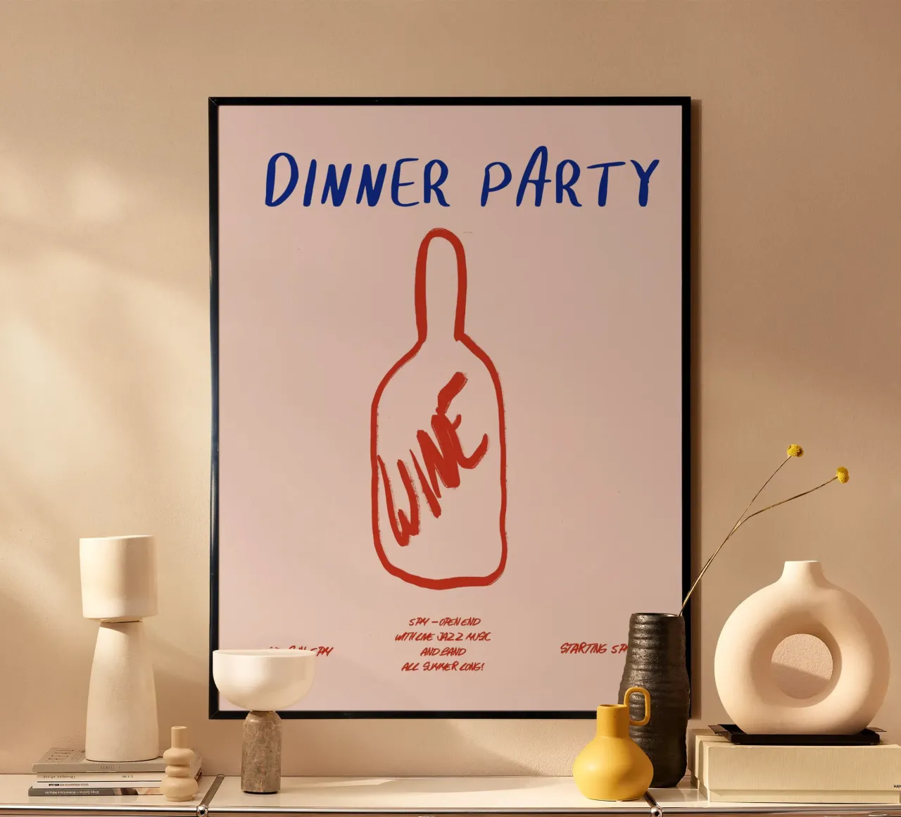 Dinner Party poster da treechild