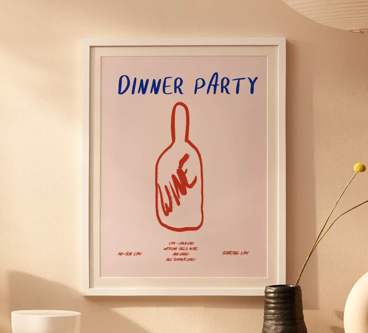 Dinner Party poster da treechild