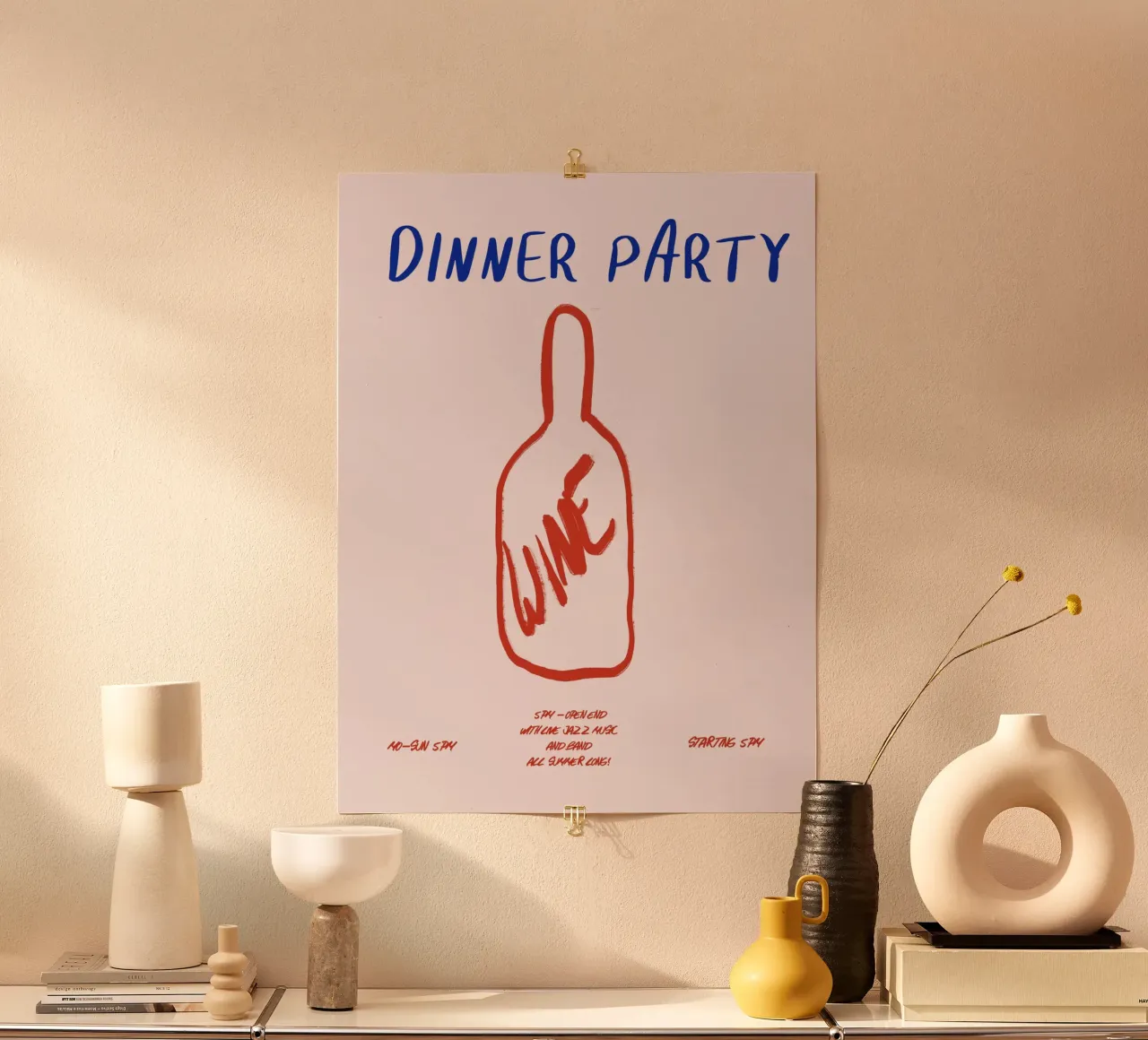 Dinner Party poster da treechild