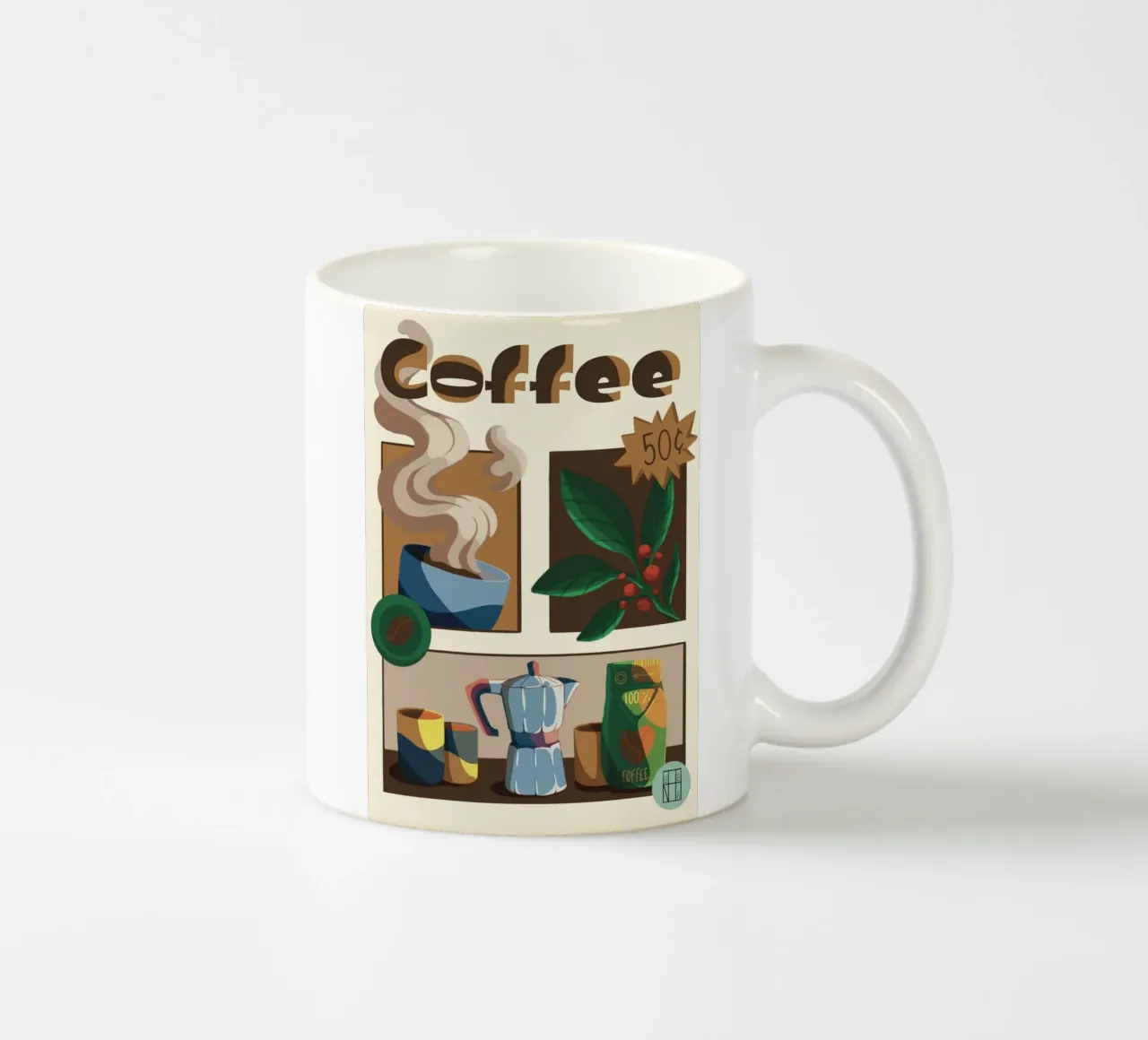 Caffè tazza in ceramica da Hemy