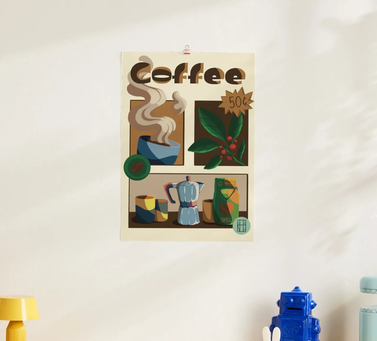 Caffè poster da Hemy