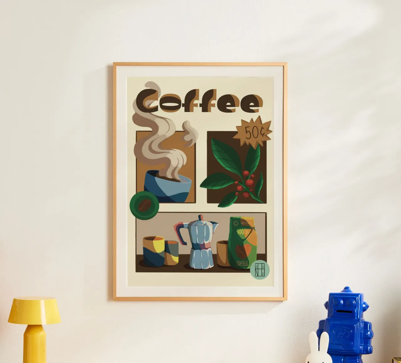 Caffè poster da Hemy