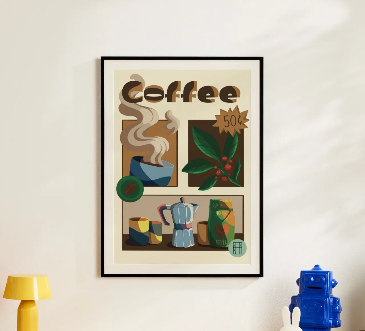 Caffè poster da Hemy