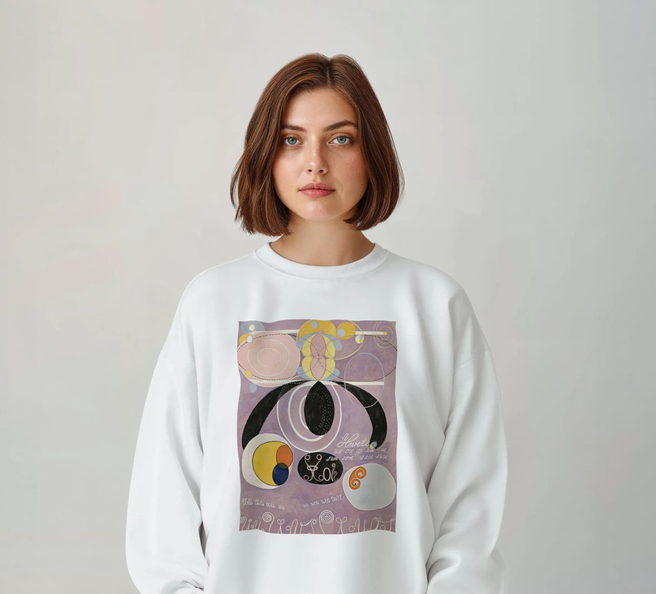 Hilma af Klint - The Ten Largest, No. 06, Adulthood, Group I sweatshirt by William Store