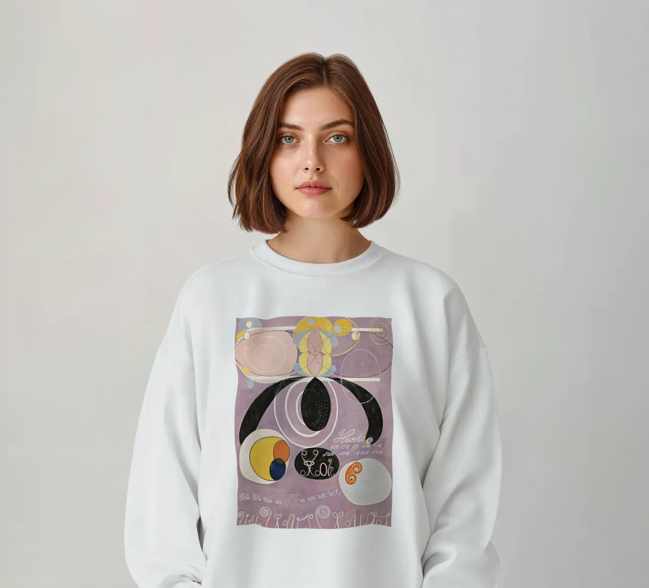 Hilma af Klint - Les dix plus grands, n° 06, L'âge adulte, groupe I sweat de William Store