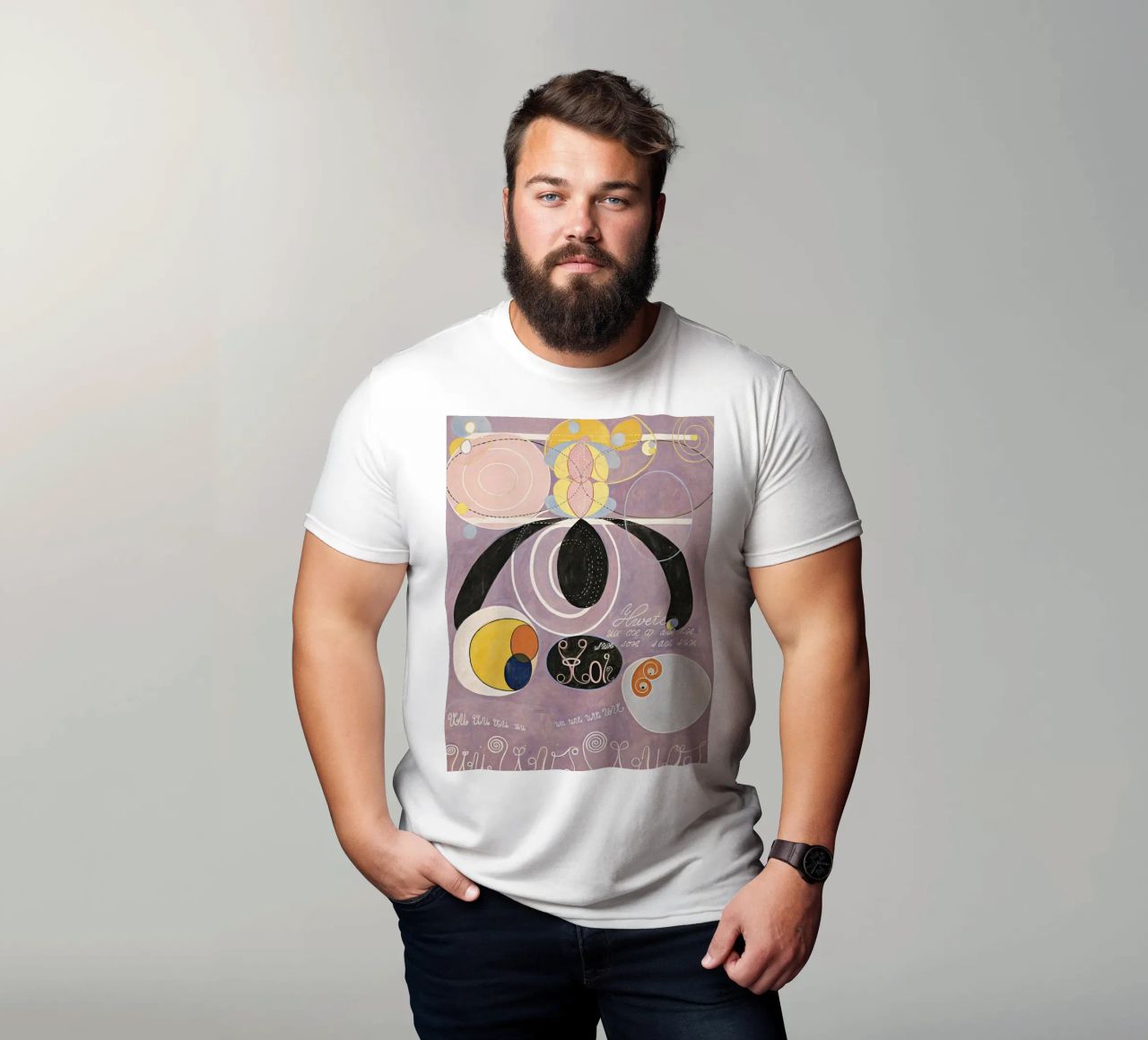 Hilma af Klint - The Ten Largest, No. 06, Adulthood, Group I t-shirt by William Store
