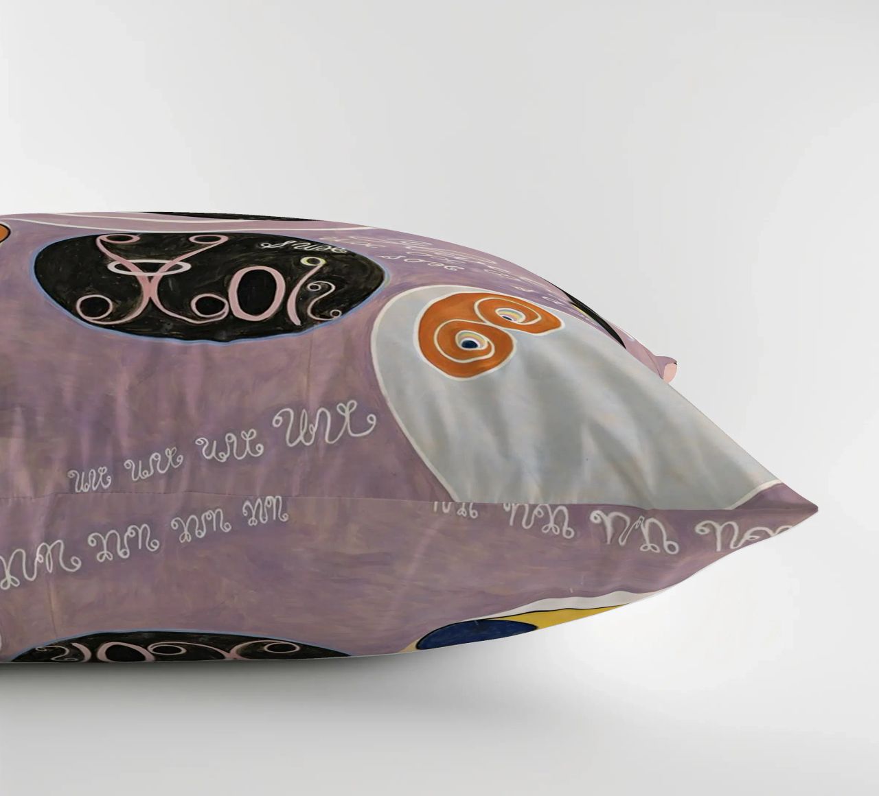 Hilma af Klint - The Ten Largest, No. 06, Adulthood, Group I decorative cushion by William Store