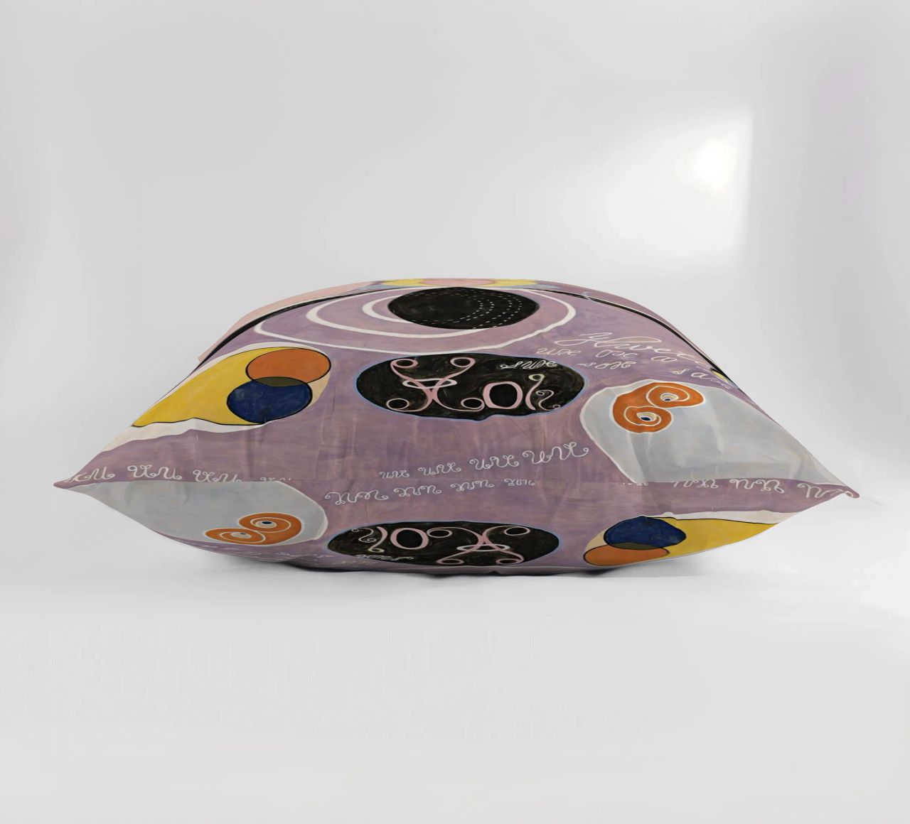 Hilma af Klint - The Ten Largest, No. 06, Adulthood, Group I decorative cushion by William Store