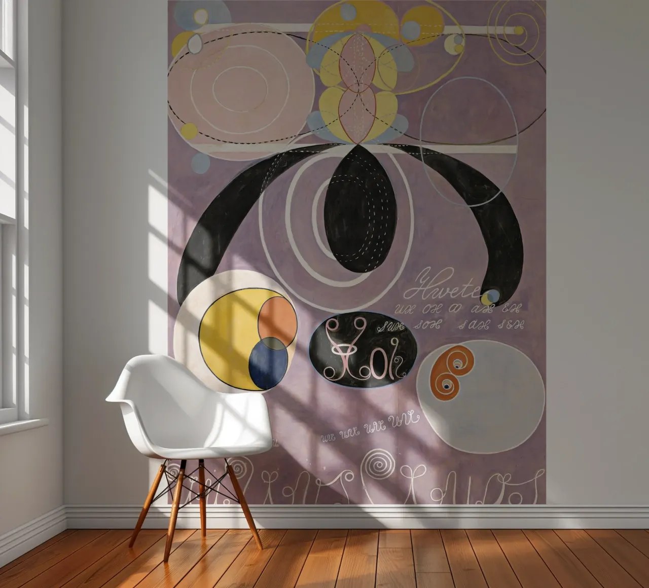 Hilma af Klint - Les dix plus grands, n° 06, L'âge adulte, groupe I papier peint photo de William Store